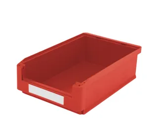 Zichtbakken Hxbxd 145x313x500/450mm Pp Rood - 1
