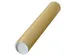Verzendkoker 500x80mm rond bruin