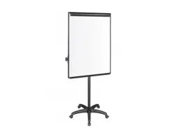 Flipchart Magnetisch Met 5 Wielen 100x70cm Zwart