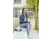 Weekagenda Linescape A5 2027 (EN) blauw Hardcover verticale indeling