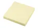 Sticky notes UPM recycled 75x75mm geel blok 100 vel, doos 4x blok