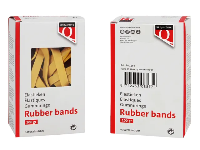 Elastiek Quantore 77 120x7,5x1mm 100gram
