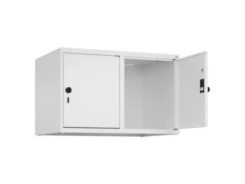 opzetkast,v. locker,2vak.,vak B 400mm,HxBxD 500x800x500mm,vleugeldeur