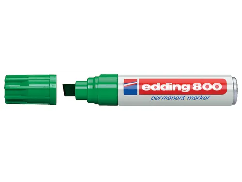Viltstift edding 800 schuin groen 4-12mm