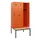 locker met bank,HxBxD 1950x900x815mm,3vak,vak B 300mm,draaigrendel