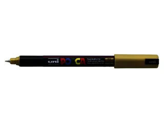 Verfstift Posca PC1MR Extra Fijne punt 0,7mm Goud - 2