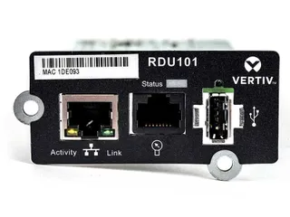 Vertiv IntelliSlot RDU101, Intern, Bedraad, Ethernet, 100 Mbit/s, Zwar - 2