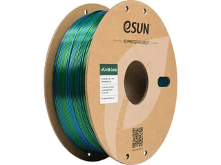eSUN 3D printer Filament ePLA-Silk Candy 1,75mm Blauw/Groen 1kg - 1