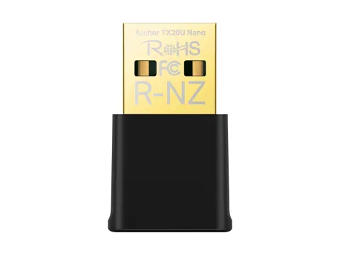 TP-Link Archer TX20U Nano, Draadloos, USB, WLAN, Wi-Fi 6 (802.11ax), 1