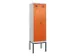 locker voor scheiding van kleding,HxBxD 2120x600x500mm,2vak
