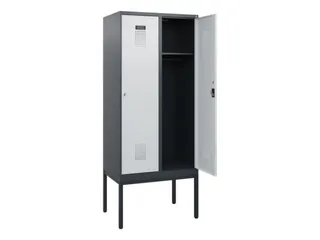 schoollocker,HxBxD 1950x800x500mm,2vak,vak B 400mm,cil.-slot - 1