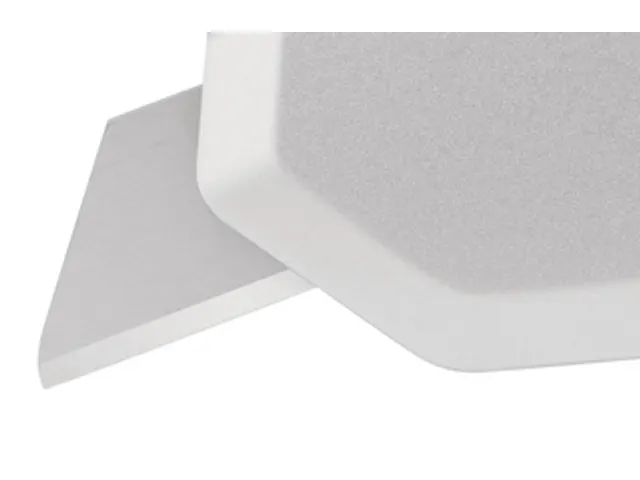 Cutter Martor sécurisé Secupro 625 trapézoïdale 21mm argent