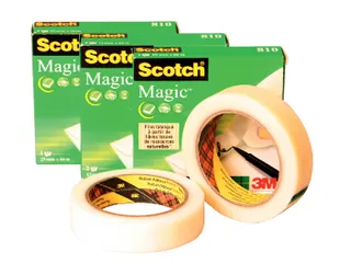 Plakband Scotch Magic 810 12mmx33m onzichtbaar mat - 1