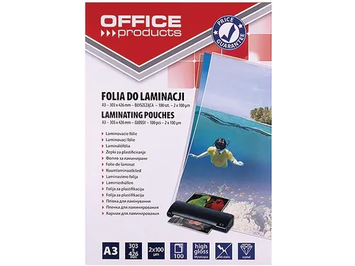 lamineerhoes A3 2x100 micron pak à 100 stuks