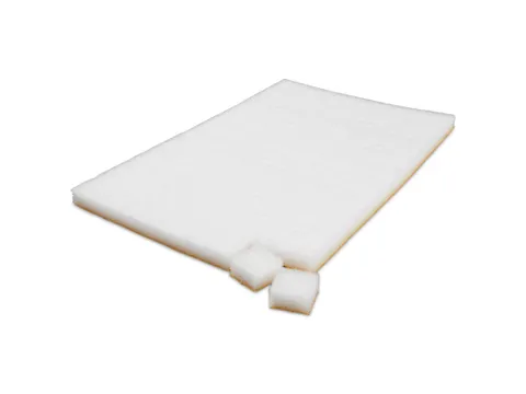 Zelfklevende PE schuim pads Wit25 mm 100x100mm 600 Stuks