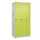 locker,HxBxD 1850x900x500mm,3vak,vak B 300mm,draaigrendel