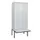 Z-garderobekast,HxBxD 2120x900x815mm,6vak,vak B 300mm,cil.-slot