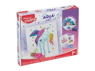 Hobbyset Maped Creativ Aqua'Art eenhoorn 14-delig assorti - 2