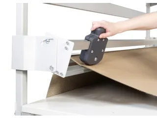 houder v. snij-inrichting,v. paktafel,HxBxD 80x220x180mm - 1