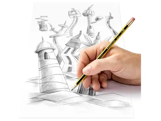 Potlood Staedtler Noris HB met gumtop - 6