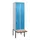 Dubbeldekse dekenkist,HxBxD 2120x600x815mm,2x2vak.,vak B 300mm