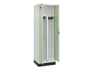 PBM-locker,HxBxD 1950x600x500mm,2vak,vak B 300mm,draaigrendel - 1