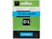 Labeltape Dymo 45016 D1 S720560 12mmx7m zwart op blauw - 2