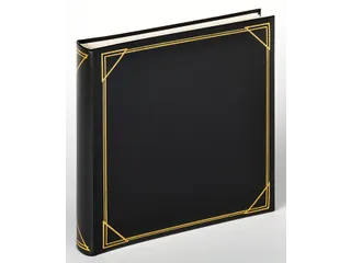 Fotoalbum walther design standaard 30x30cm 100vel zwart - 1
