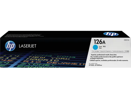HP 126A CE311A Blauwe Toner Cartridge Origineel 1000 pagina