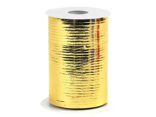 Lint goud op spoel 10mm x 250 meter op spoel - 2