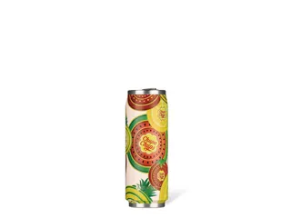 Thermosbeker Les Artistes Paris blik 500ml Chupa Fruit met rietje - 1