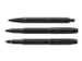 Vulpen Parker IM Monochrome GB Matt Black Medium Blauwe inkt