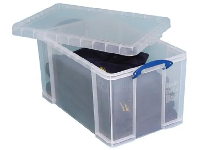 Boîte de rangement 84 litres Transparent