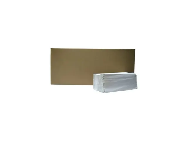 CMT Handdoekpapier Z-vouw Eco Recycled 1-laags 23x25cm 20x250 Stuks