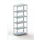 magazijnstelling,grondveld,HxBxD 2500x1004x504mm,vaklast 150kg