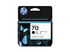 Inktcartridge HP 712 3ED71A zwart