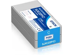 Epson SJIC22P Inktcartridge Cyaan