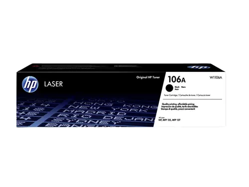 HP 106A Toner W1106A Zwart 1000 Pagina’s Origineel