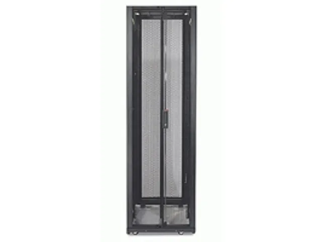 NetShelter SX 48U 600mm brede x 1070mm diepe behuizing met zijden, zwa