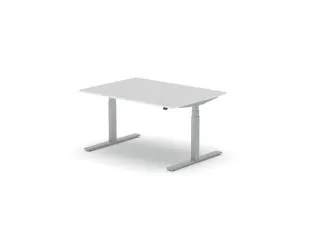 Elektrisch ihv bureau,HxBxD 650-1310x1400x1000mm,blad wit - 1