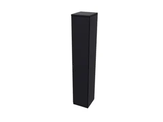 kantoorkast,HxBxD 2225x400x445mm,CC-zwart - 1