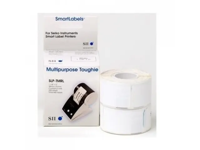 Seiko Permanent Klevende Multifunctionele Etiketten wit 28x51mm