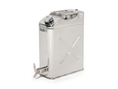 veiligheidsjerrycan,v. brandbare/agressieve stoffen,RVS,20l