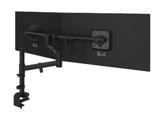 Monitorarm Viewgo Voor 2 Schermen 360° draaibaar Zwart