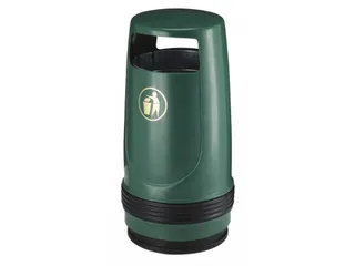 Buitenafvalbak Merlin 90 Liter Groen - 1