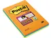 Super Sticky Notes 102x152mm Assorti 45 Vel 3 stuks