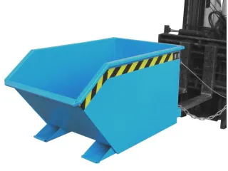 Kiepbak voor spaanders,HxLxB 680x1440x780mm,0,5m³,draagverm. 1000kg - 1