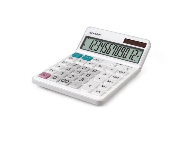 Calculator Sharp-EL340W wit desktop