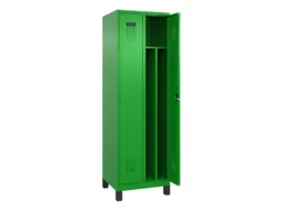 locker voor scheiding van kleding,HxBxD 1950x600x500mm,2vak