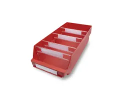 Stellingbakken Pp Hxbxd 150X240X500Mm Rood